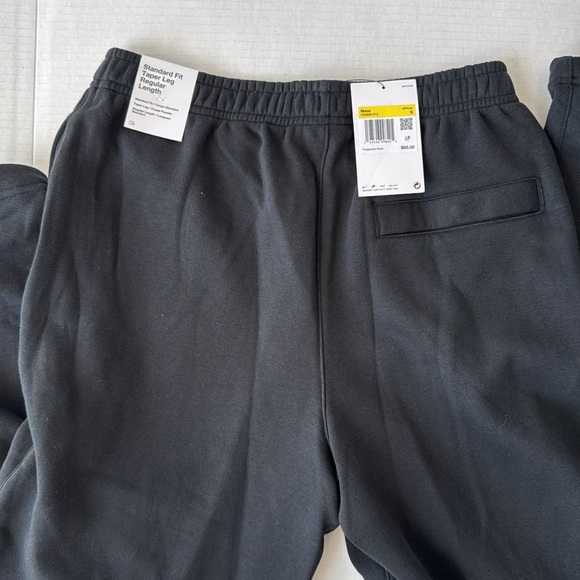 Nike Black Nike Club Fleece Bungee Pants - Picture 7 of 12